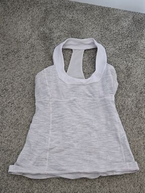 Lululemon White Halter Tank Top for Women